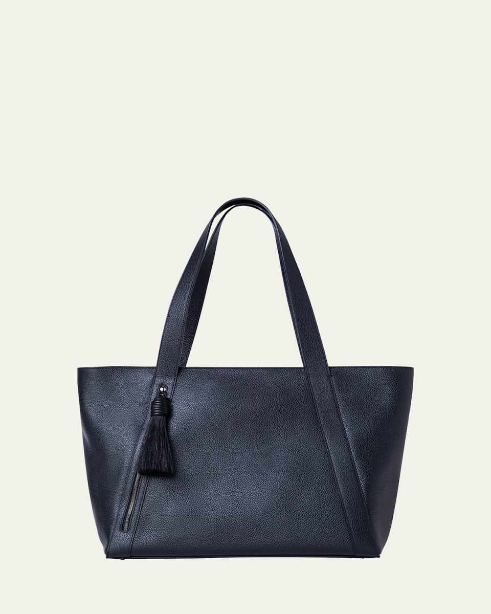 Alexa Zip Leather Tote Bag